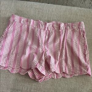 Pink Striped Shorts